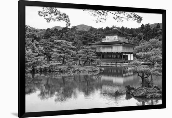 Asia, Japan, Kyoto. Kinkaku-Ji Zen Buddhist Temple-Dennis Flaherty-Framed Photographic Print