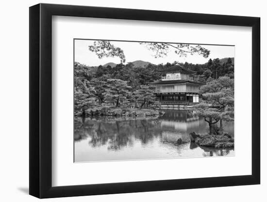Asia, Japan, Kyoto. Kinkaku-Ji Zen Buddhist Temple-Dennis Flaherty-Framed Photographic Print