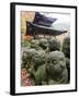 Asia, Japan; Kyoto, Sagano, Arashiyama, Otagi Nenbutsu Dera Temple, Stone Images-Christian Kober-Framed Photographic Print