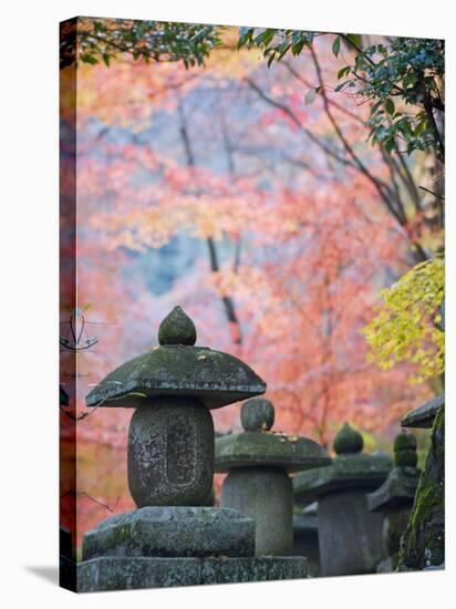 Asia, Japan; Kyoto, Sagano, Nison in (Nisonin) Temple-Christian Kober-Stretched Canvas