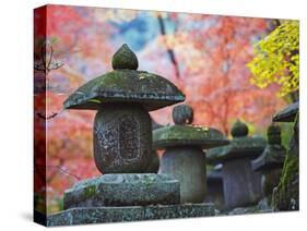 Asia, Japan; Kyoto, Sagano, Nison in (Nisonin) Temple-Christian Kober-Stretched Canvas