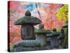 Asia, Japan; Kyoto, Sagano, Nison in (Nisonin) Temple-Christian Kober-Stretched Canvas