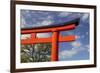 Asia, Japan, Kyoto. Torii Gate at Fushimi-Inari-Taisha Shinto Shrine.-Jaynes Gallery-Framed Photographic Print