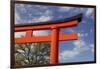 Asia, Japan, Kyoto. Torii Gate at Fushimi-Inari-Taisha Shinto Shrine.-Jaynes Gallery-Framed Photographic Print