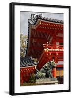 Asia, Japan, Kyoto. View of Fushimi-Inari-Taisha Shinto Shrine-Jaynes Gallery-Framed Photographic Print