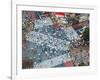 Asia, Japan, Tokyo, Shibuya, Shibuya Crossing - Crowds of People Crossing the Famous Intersection a-Gavin Hellier-Framed Photographic Print