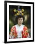 Asia, Japan, Tokyo, Wedding Ceremony at Meiji Jingu Shrine-Christian Kober-Framed Photographic Print