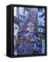 Asia, Malaysia, Kuala Lumper, Night Market in Chinatown-Gavin Hellier-Framed Stretched Canvas