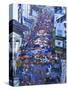 Asia, Malaysia, Kuala Lumper, Night Market in Chinatown-Gavin Hellier-Stretched Canvas