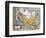 Asia: Map of the Continent Including Japan and the East Indies with Part of New Guinea, circa 1580-Abraham Ortelius-Framed Giclee Print