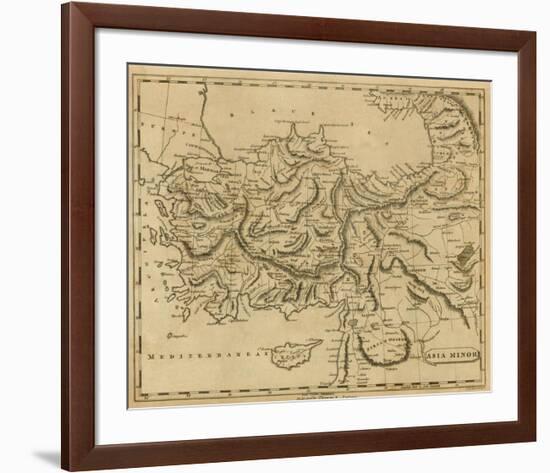 Asia Minor, c.1812-Aaron Arrowsmith-Framed Art Print