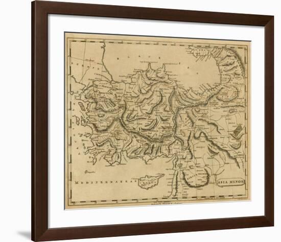 Asia Minor, c.1812-Aaron Arrowsmith-Framed Art Print