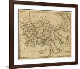 Asia Minor, c.1812-Aaron Arrowsmith-Framed Art Print