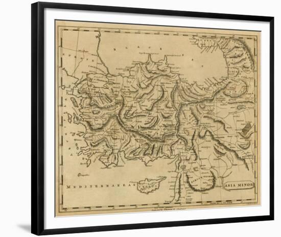 Asia Minor, c.1812-Aaron Arrowsmith-Framed Art Print