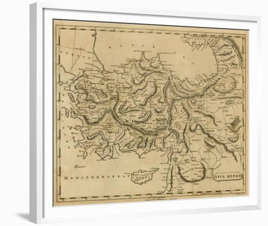 Asia Minor, c.1812-Aaron Arrowsmith-Framed Art Print