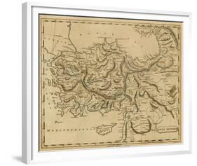 Asia Minor, c.1812-Aaron Arrowsmith-Framed Art Print