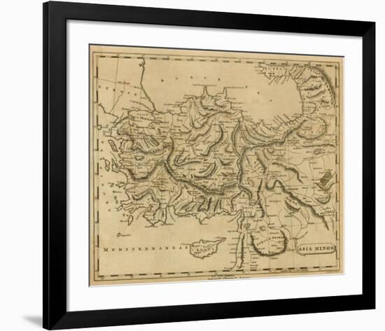 Asia Minor, c.1812-Aaron Arrowsmith-Framed Art Print