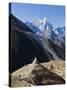 Asia, Nepal, Himalayas, Sagarmatha National Park, Solu Khumbu Everest Region-Christian Kober-Stretched Canvas