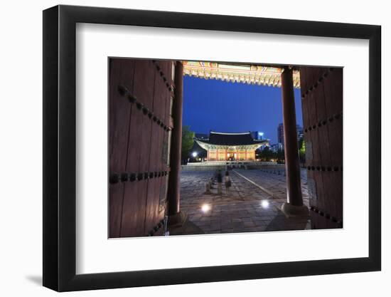 Asia, Republic of Korea, South Korea, Seoul, Deoksugung Palace-Christian Kober-Framed Photographic Print