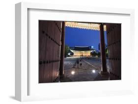 Asia, Republic of Korea, South Korea, Seoul, Deoksugung Palace-Christian Kober-Framed Photographic Print