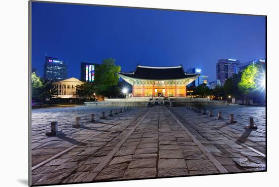 Asia, Republic of Korea, South Korea, Seoul, Deoksugung Palace-Christian Kober-Mounted Photographic Print