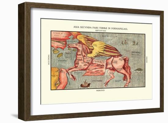 Asia Secunda-Heinrich Bunting-Framed Art Print