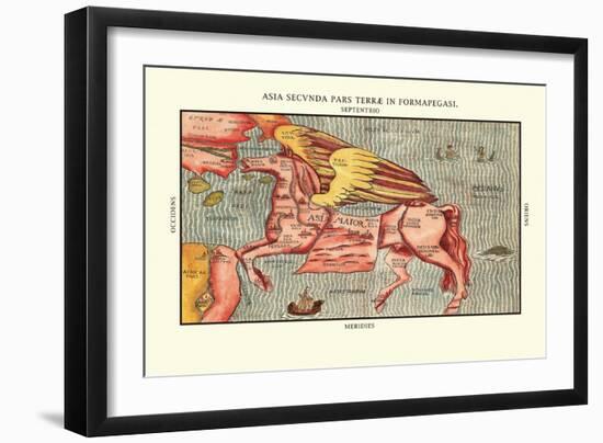 Asia Secunda-Heinrich Bunting-Framed Art Print