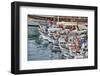 Asia, Turkey, Antalya, Harbour, Ships-Harald Schšn-Framed Photographic Print