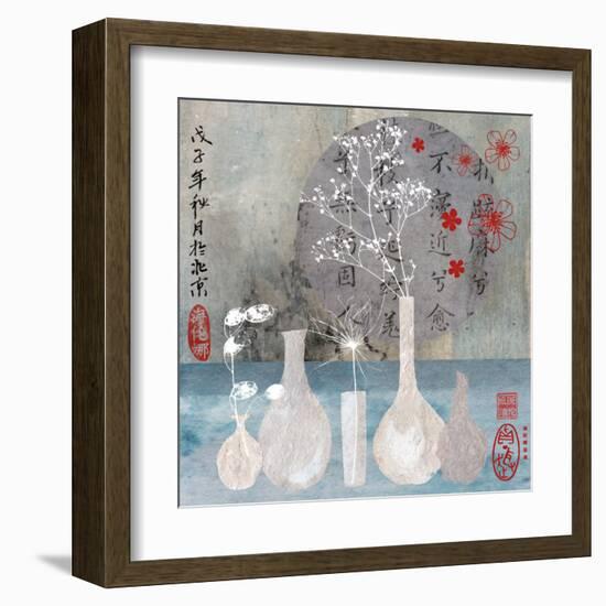 Asia Vases-Helene Druvert-Framed Art Print