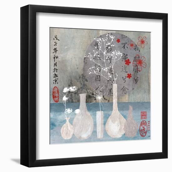 Asia Vases-Helene Druvert-Framed Art Print