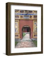 Asia, Vietnam. Arched Entrance Gate, the Citadel, Hue, Thua Thien?Hue-Kevin Oke-Framed Photographic Print