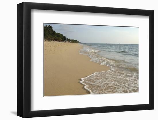 Asia, Vietnam. Sandy Beach on Phu Quoc, Kien Giang Province-Kevin Oke-Framed Photographic Print