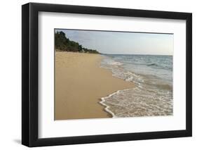 Asia, Vietnam. Sandy Beach on Phu Quoc, Kien Giang Province-Kevin Oke-Framed Photographic Print