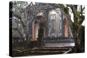 Asia, Vietnam. Stele Pavilion, Tu Ducs Tomb, Hue, Thua Thien?Hue-Kevin Oke-Stretched Canvas