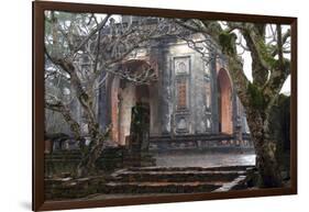 Asia, Vietnam. Stele Pavilion, Tu Ducs Tomb, Hue, Thua Thien?Hue-Kevin Oke-Framed Photographic Print