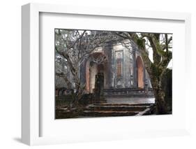 Asia, Vietnam. Stele Pavilion, Tu Ducs Tomb, Hue, Thua Thien?Hue-Kevin Oke-Framed Photographic Print