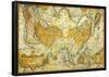 Asiae Nova Descrito- Antique Map Of Asia-null-Framed Poster