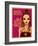 Asian Beauty at Party-Noriko Sakura-Framed Art Print