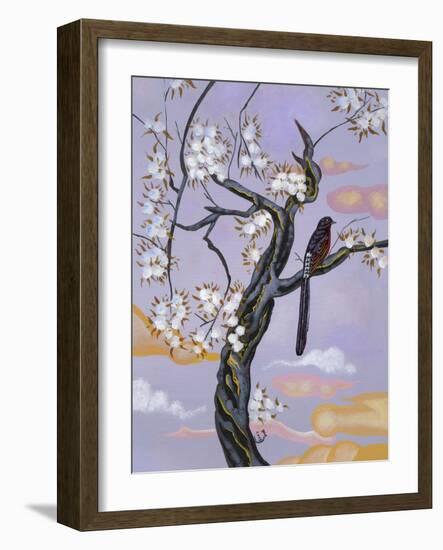 Asian Bird 2-Judy Mastrangelo-Framed Giclee Print