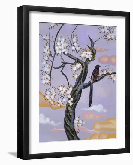 Asian Bird 2-Judy Mastrangelo-Framed Giclee Print