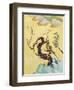 Asian Bird 3-Judy Mastrangelo-Framed Premium Giclee Print