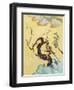 Asian Bird 3-Judy Mastrangelo-Framed Premium Giclee Print