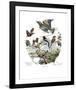 Asian Birds-Edouard Travies-Framed Art Print