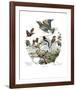 Asian Birds-Edouard Travies-Framed Art Print