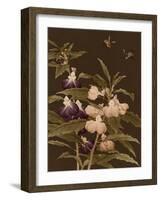 Asian Brocade IV-Vision Studio-Framed Art Print