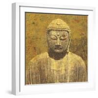 Asian Buddha Crop-Wild Apple Portfolio-Framed Art Print