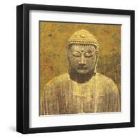 Asian Buddha Crop-Wild Apple Portfolio-Framed Art Print