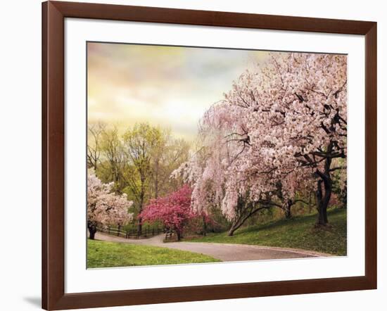 Asian Cherry Grove-Jessica Jenney-Framed Giclee Print