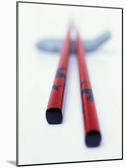 Asian Chopsticks-Peter Medilek-Mounted Photographic Print