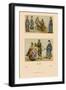 Asian Costumes and Transportation-Racinet-Framed Art Print